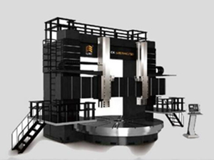 普通双柱立式车床